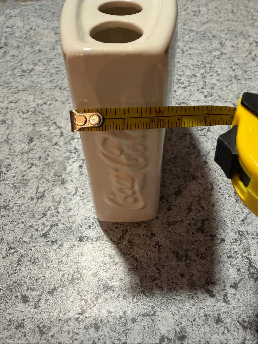 Coca-Cola Ceramic Toothbrush Holder - Retro 